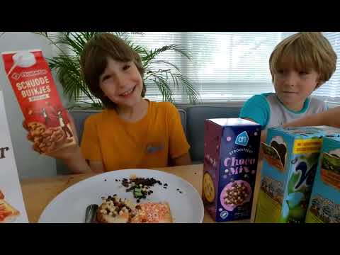 Chocolate Sprinkles for Breakfast - Kids try Dutch Food Hagelslag