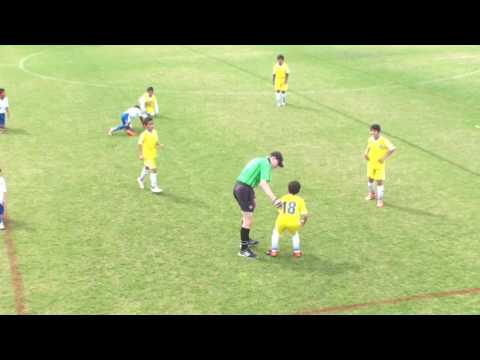 WHYSA  Kicks U9  VS  Hunter's Creek SC ( President Day Bazooka Tournament)  - (2-18-2017)