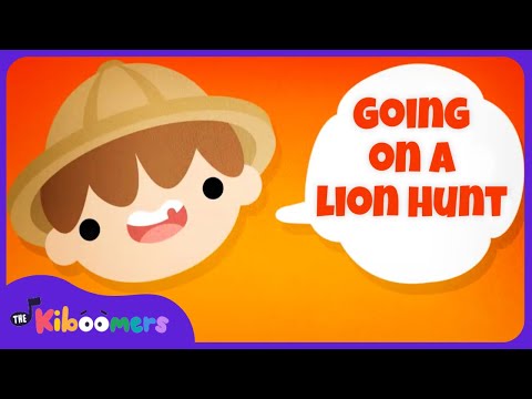 Going on a Lion Hunt - THE KIBOOMERS Preschool Songs for Circle Time Video