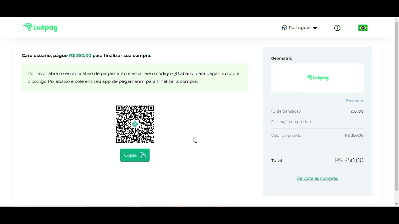 Depositando na Corretora 4XC