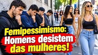 FEMIPESSIMISMO: COMO OS HOMENS ESTÃO PESSIMISTAS DIANTE DE MULHERES TÓXICAS, NARCISISTAS E FÚTEIS