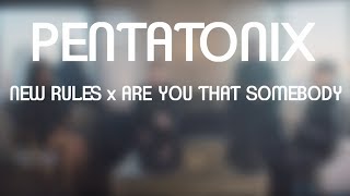 PENTATONIX - NEW RULES x ARE YOU THAT SOMEBODY (LYRICS)