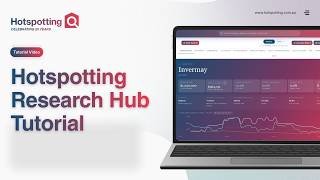 Hotspotting Members Portal Tutorial: Research Hub