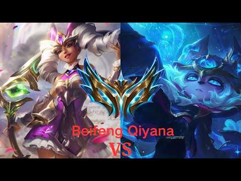 Beifeng Qiyana VS Vex — Challenger CN Super Server