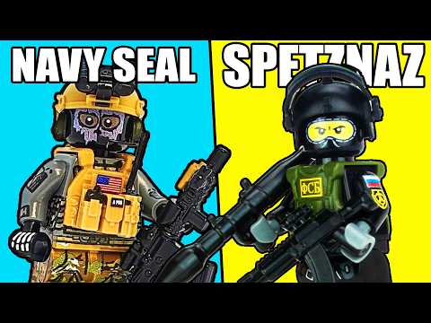 Building a MODERN ARMY in LEGO...