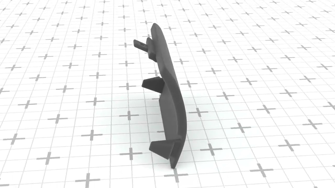 Foord Mondeo MK3 RS Jacking Point Sill Cover 1S7J10155B 3D Print Model
