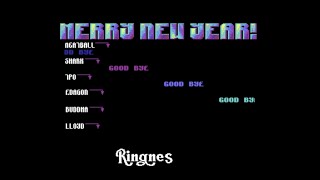 C64 Demo - Merry New Year [1993 by Digital Designs