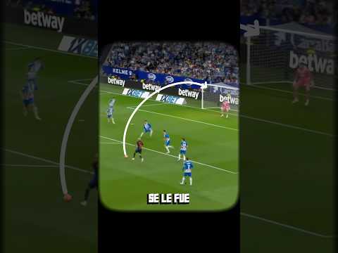 El GOLAZO IMPOSIBLE de Lamine que vale una Liga #futbol #fcbarcelona #lamineyamal