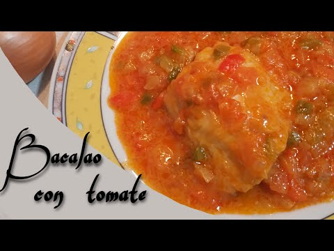 Bacalao con tomate