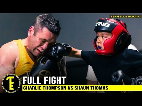 10 YEAR OLD VS PRO BOXER! CHARLIE THOMPSON VS SHAUN THOMAS - FULL FIGHT
