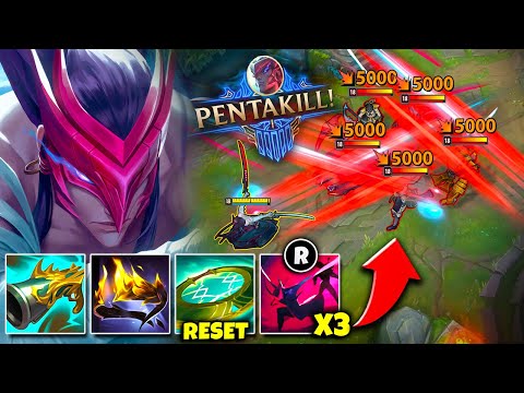 THIS YONE BUILD CAN ULT 3 TIMES IN A ROW?! (33 KILL MASSACRE, PENTAKILL!)