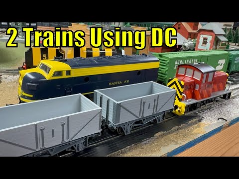 How I Run 2 Trains - DC HO Scale Layout - Beginner’s Guide