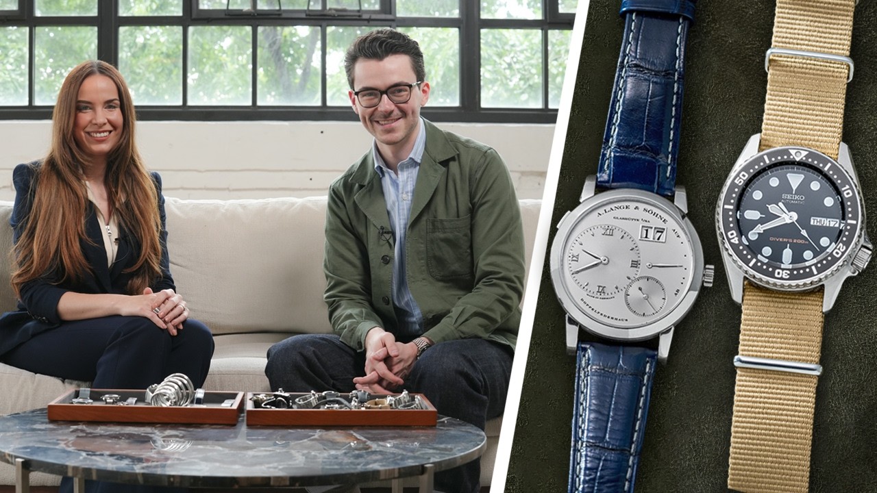 A lawyer's watch collection including Seiko, Vacheron, and Glashütte watches