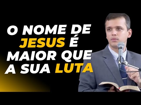 Pastor Renato Torres | O NOME DE JESUS É MAIOR- Pregação Ministração 2025  #pregação #reflexão #fe
