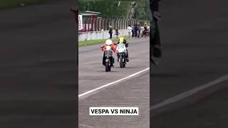 Download lagu Drag race VESPA vs NINJA #vespahits #shorts mp3