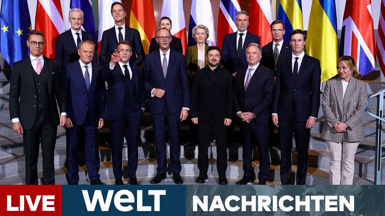 PUTINS KRIEG – Europäische Ukraine Schutztruppe: EU will absichern, USA sollen unterstützen | LIVE