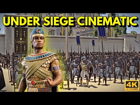 RAMESSES RISES AGAIN! | Total War Pharaoh | Epic Cinematic Siege Battle | Ramesses VS Seti