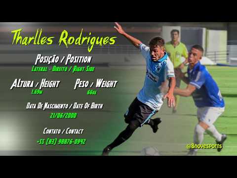 ● THARLLES RODRIGUES ● LATERAL DIREITO ● RIGHT SIDE ● 2019:2020