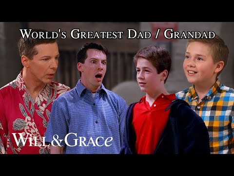 Jack Meeting His Son & Grandson For The First Time | Will & Grace
