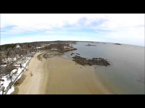 DJI Phantom 1 West Beach Beverly MA Aerial