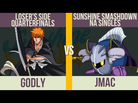 Sunshine Smashdown NA: SSF2 Loser's Quarters - Godly (Ichigo) vs. jmac (Meta Knight)