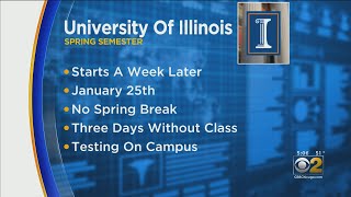 University Of Illinois Plans Spring Semester Around Pandemic
