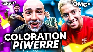 MICHOU LANCE UNE PROBA À PIWERRE: IL DOIT SE COLORER LA BARBE!!😱 (part. 2)