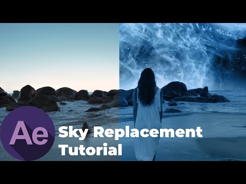 Easy Sky Replacement Tutorial in After Effects.