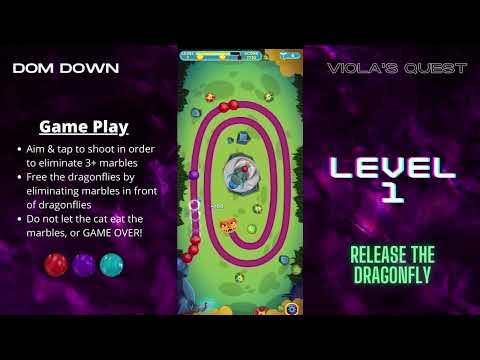 Viola's Quest 🟣🟠🔴 / Level 1 / Dom Down