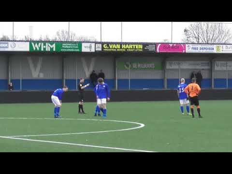 8 feb 2020 GVVV 2 - VV De Meern 2 com 2-3 Rode kaart Jarred