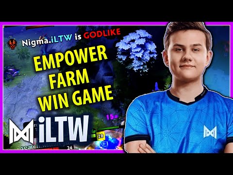 Nigma.iLTW - Anti Mage Battlefury + Empower Combo EZ Farm Game Win | Dota 2 Highlights