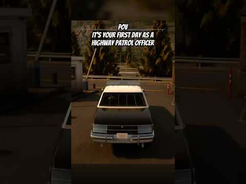 Day 1 on the highway in Police Simulator: Patrol Officers