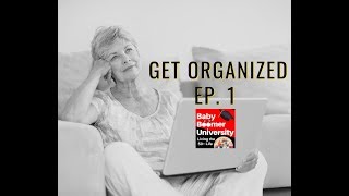 Getting Organized, insight from a professional Organizer.