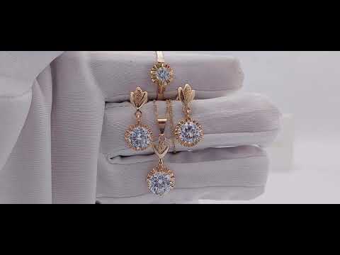 Conjunto De Joyas En Oro De 18k