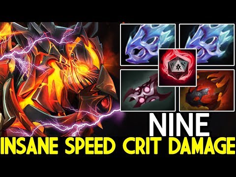 NINE [Chaos Knight] Insane Speed Crit Brutal Damage Build 7.22 Dota 2