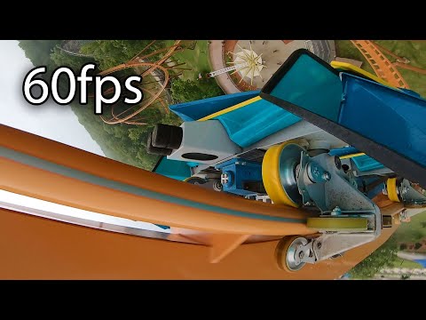 Front row point of view footage of Thunderbird