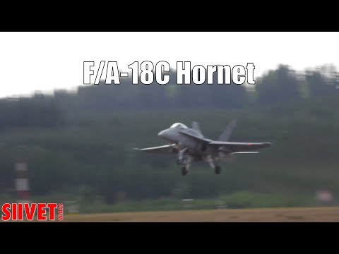 FinAF F/A-18C Hornet Takeoff and Landing [50 FPS] - FinAF 100 Years Sunday