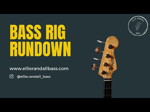 Bass Rig Rundown: Bass, Strings, Tone, Amp, Interface - setup for practice and recording