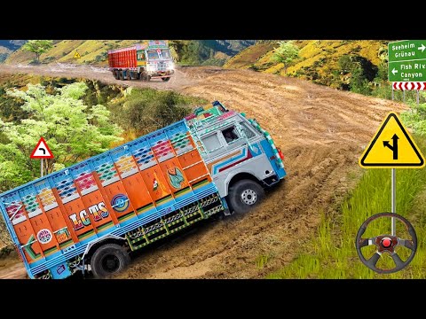Real Indian Cargo Truck Simulator 2020: Offroad 3D #truckgames #1