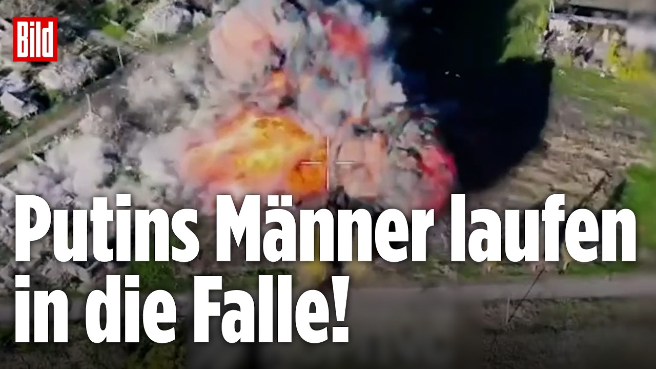 KAMIKAZE-PANZER: Ukraines neue Todesfalle für Russlands Truppen