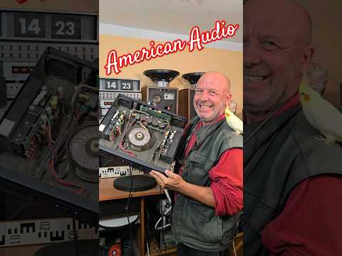 AMERICAN AUDIO VLP600 Stereo Power Amp Sound Test