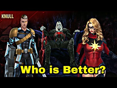 Moonstone VS Cable Comparison - Marvel Future Fight