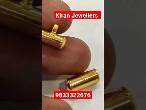 Golden pure gold tabeez, for to wear, size: 1 centimetre