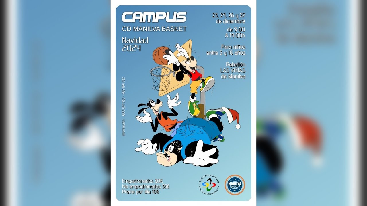 Últimos días de inscripciones en el Campus de Navidad 2024