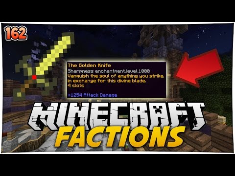 7TH GOLDEN KNIFE!!! | Minecraft FACTIONS #162 (TreasureWars S2)