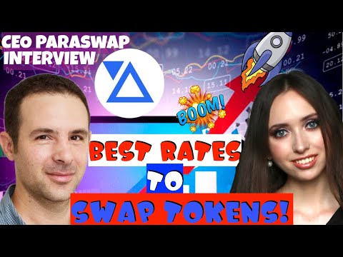 ParaSwap - Best Rates to Swap crypto Tokens! Interview with Mounir Benchemled, Founder ParaSwap DEX