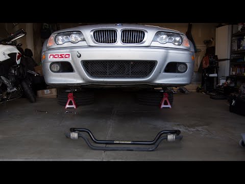 How to Install Sway Bars (BMW E46 M3)