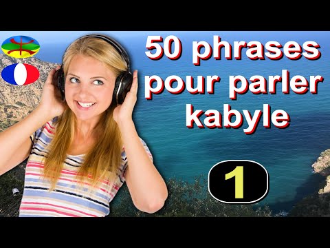 50 phrases pour parler kabyle débutant, vidéo 1