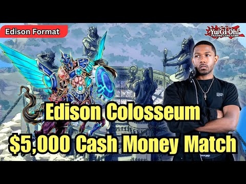 $5,000 Money Match | Yugioh Edison Colosseum | Best of 21