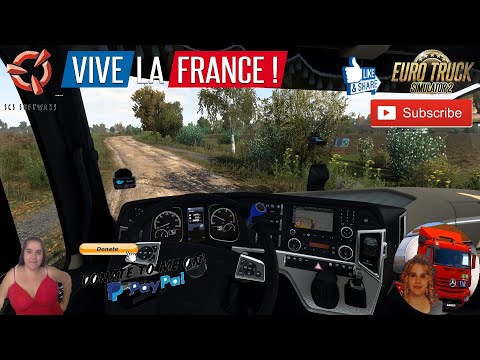 Euro Truck Simulator 2 (1.43) Mercedes Actros Plus: New Actros MP4 Cabin Overhaul + DLC's & Mods